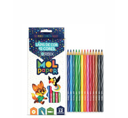 LAPIS DE COR ORBIX 12 CORES C/12 MR265